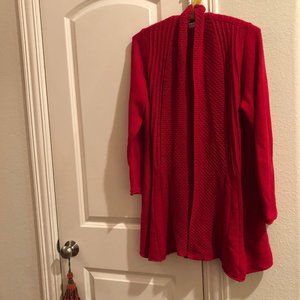 Red Cotton Sweater